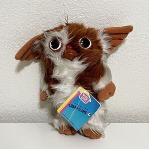 Vintage Gremlins GIZMO Hasbro Softies Plush 1984 With Tag 10 inches